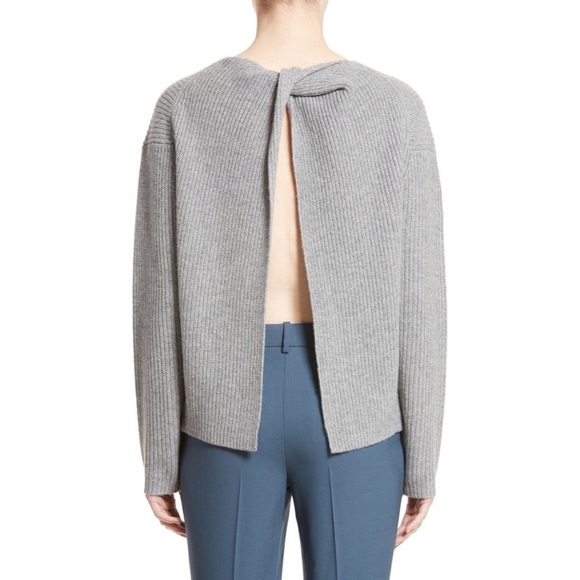 Theory Cashmere Twylina Split Back Sweater - Picture 6 of 11